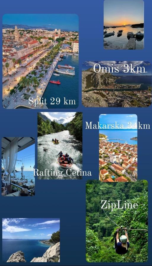 Emmi Nemira Omis Apartman Kültér fotó